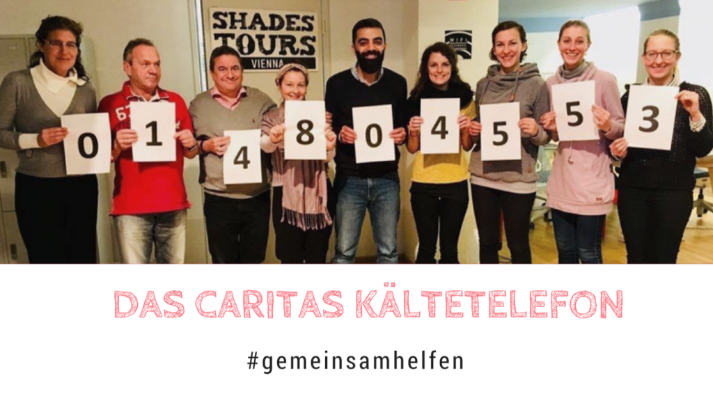 Das Kältetelefon der Caritas